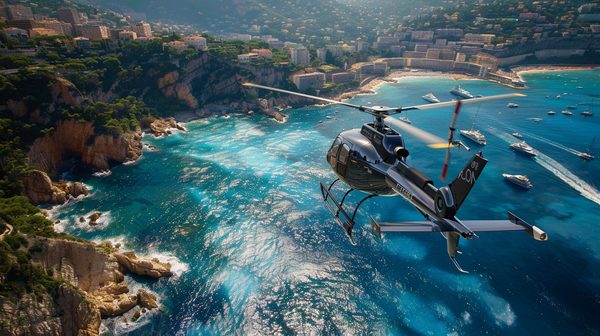 Prendre un hélicoptère de Nice à Monaco : quel type de vol choisir ?